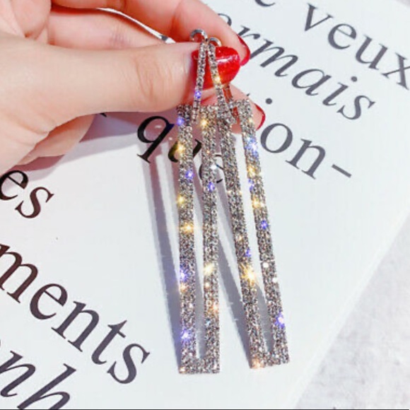 NEW 925 Sterling Silver earrings - Picture 3 of 4